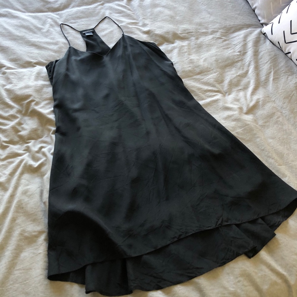 Club Monaco Silk Midi Dress (Size 0)